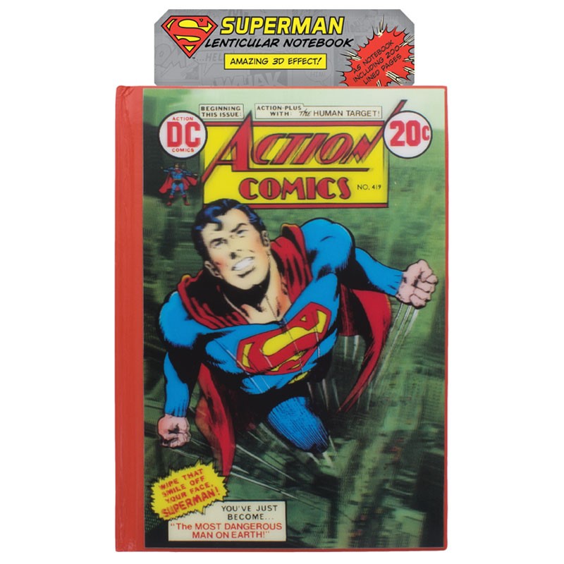 DC Universe - Superman - 3D Notizbuch