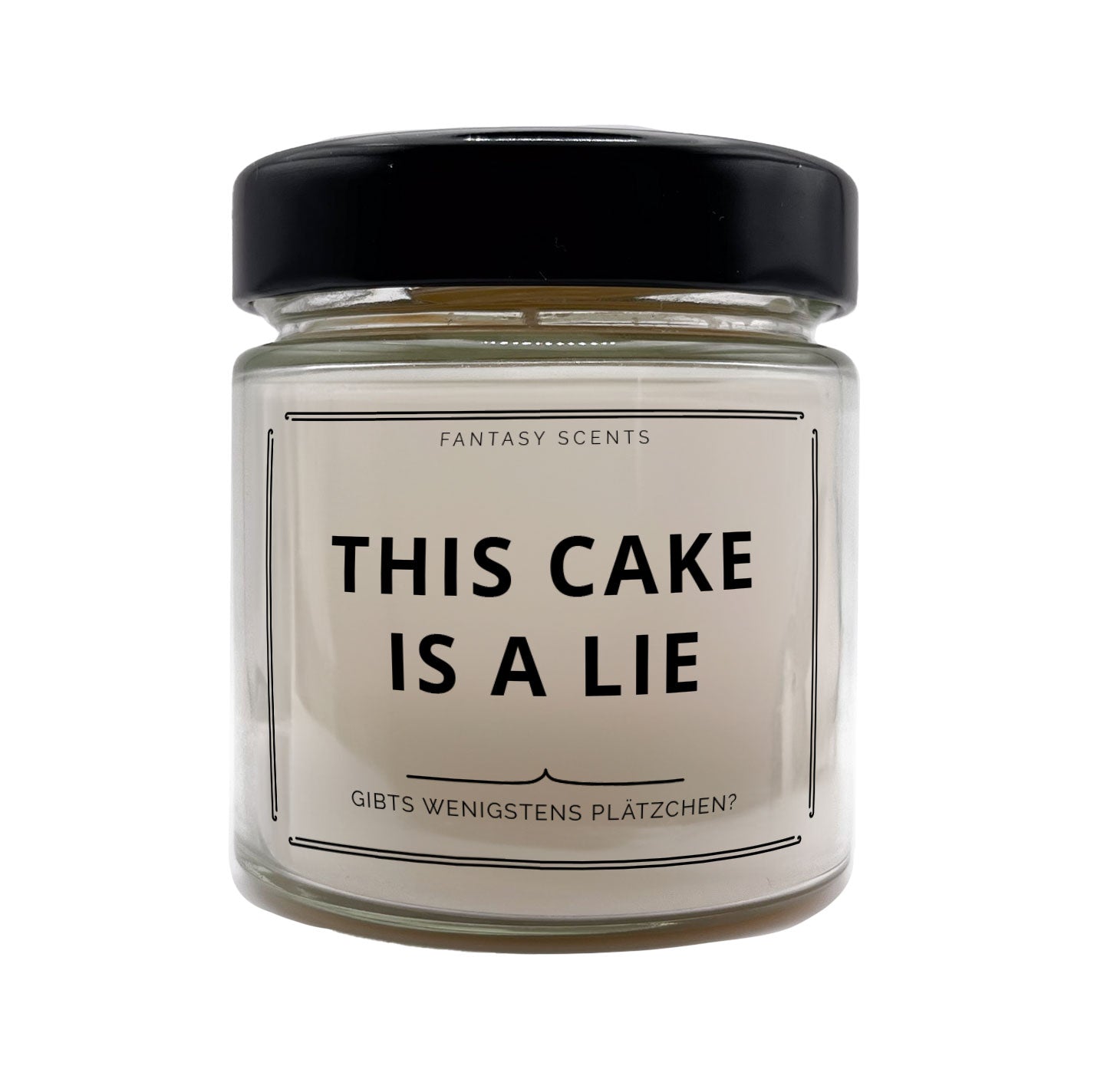 Fantasy Scents This Cake is a lie, Duftkerze This Cake is a lie