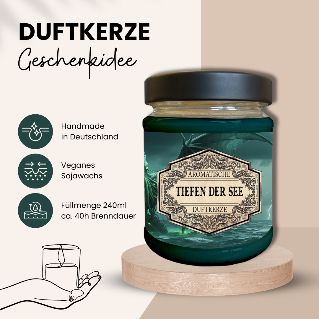 Duftkerze Horror Collection: Tiefen der See - Fantasy Scents
