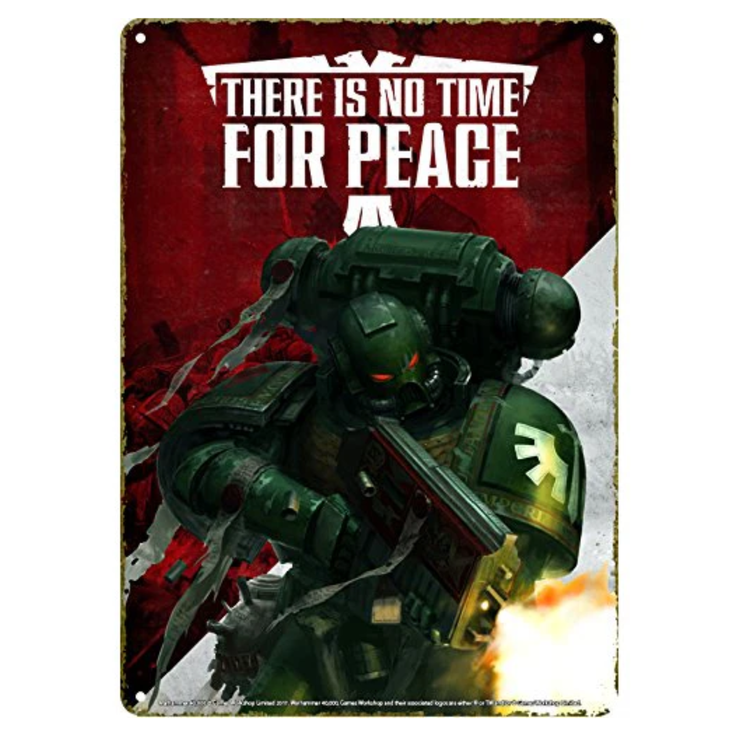 Warhammer 40000 - Blechschild (21cm x 15cm)