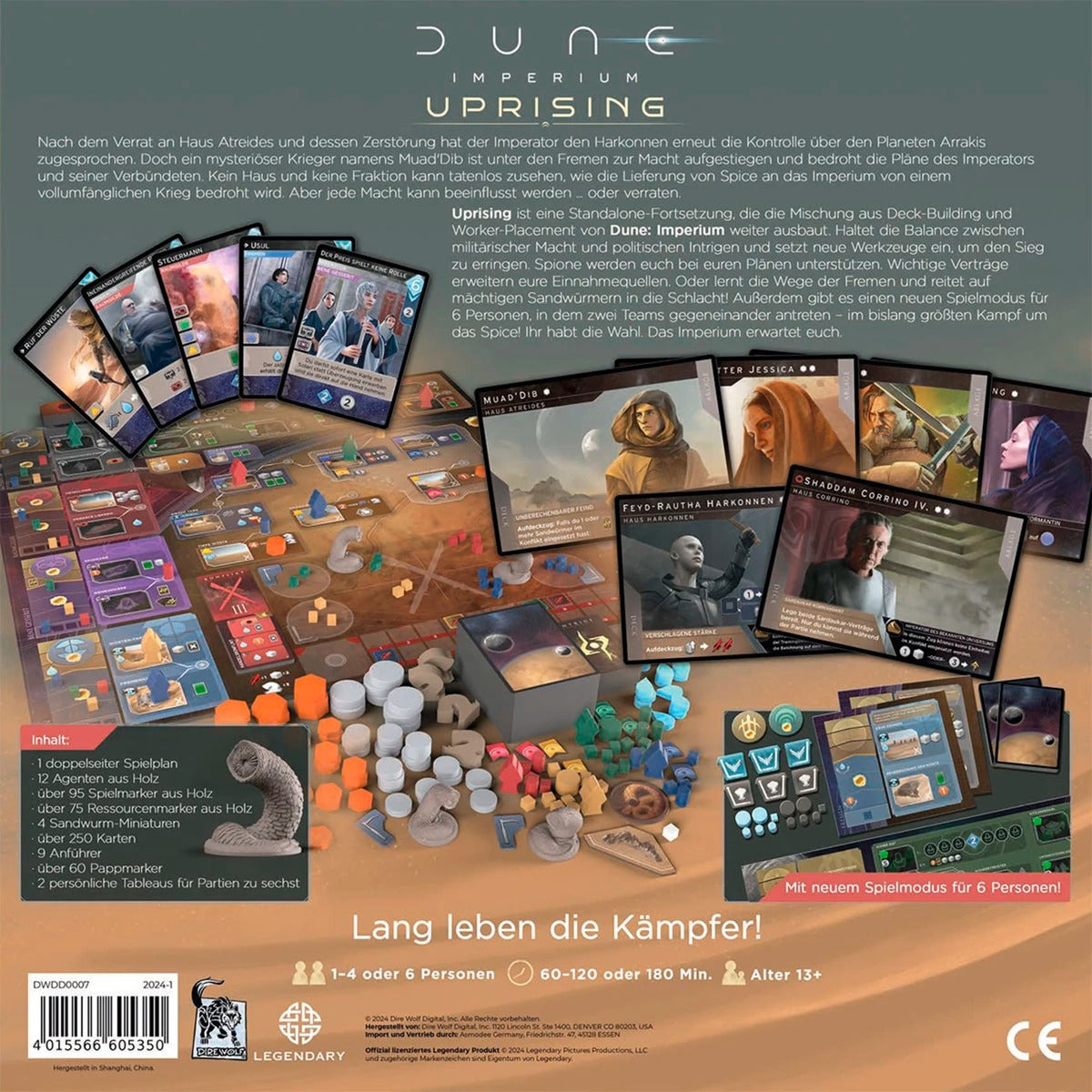 Dune: Imperium - Uprising, Brettspiel