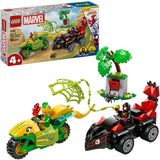 11198 Marvel Spidey und seine Super-Freunde Actionspaß mit Spin und Electro in ihren Dino-Flitzern, Konstruktionsspielzeug