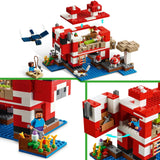 21270 Minecraft Das Pilzkuh-Haus, Konstruktionsspielzeug