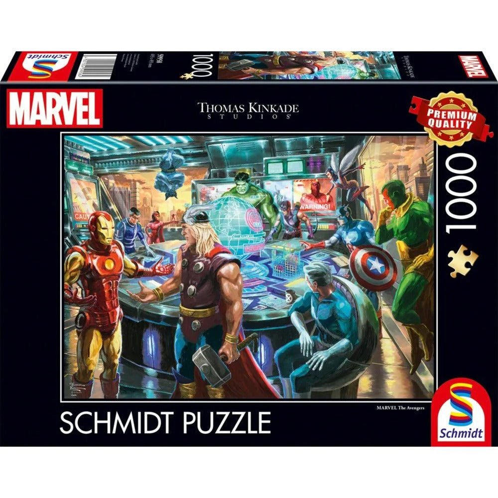 Thomas Kinkade Studios: Marvel - The Avengers, Puzzle