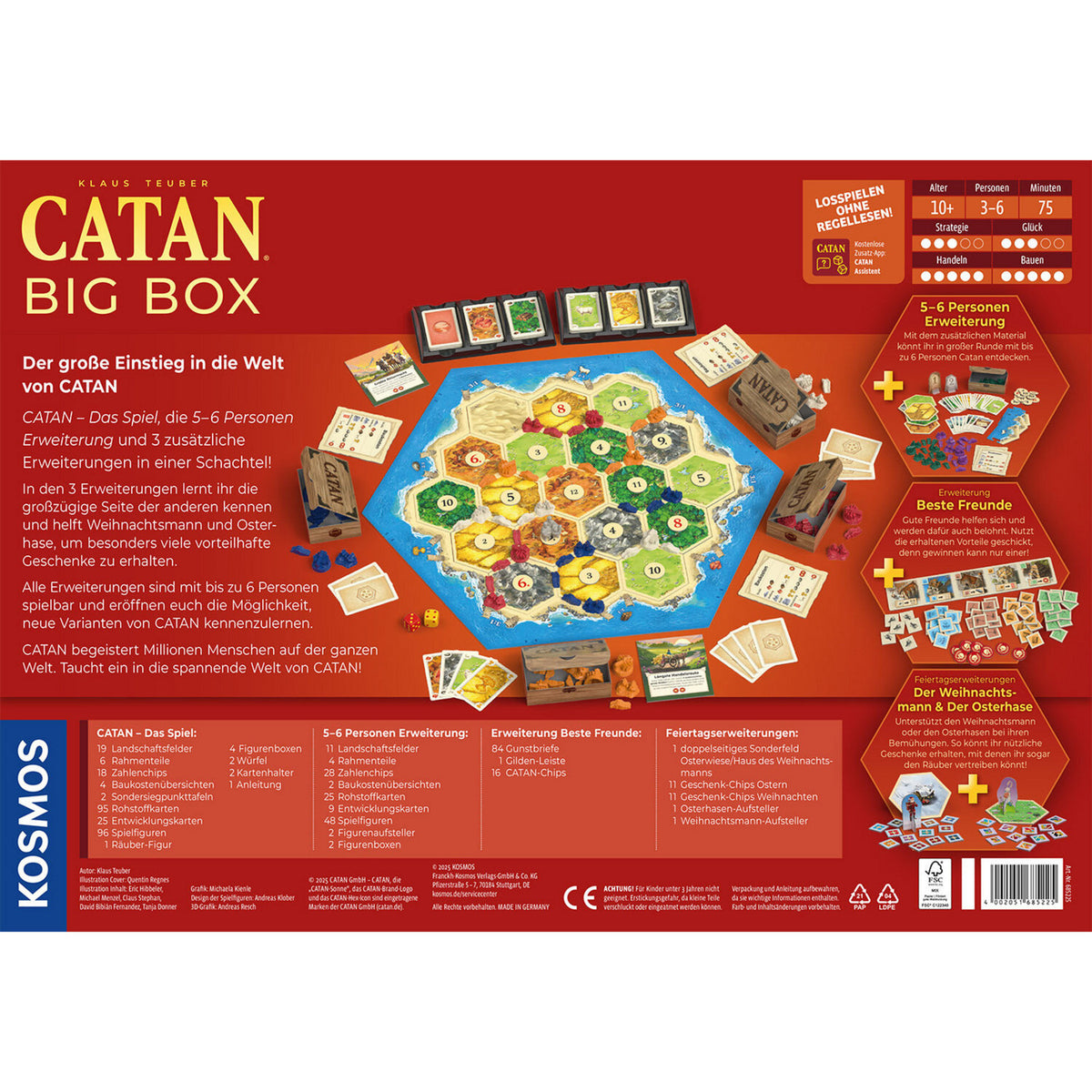 CATAN - Big Box 2025, Brettspiel