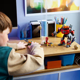 77005 Sonic the Hedgehog Knuckles vs. Dr. Eggmans Egg Crusher Mech, Konstruktionsspielzeug