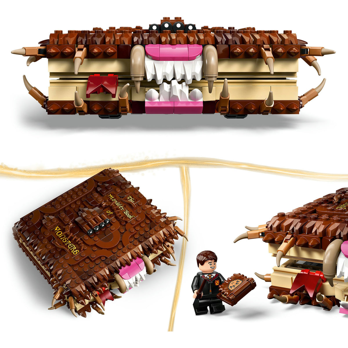 76449 Harry Potter Beißendes Monsterbuch der Monster, Konstruktionsspielzeug