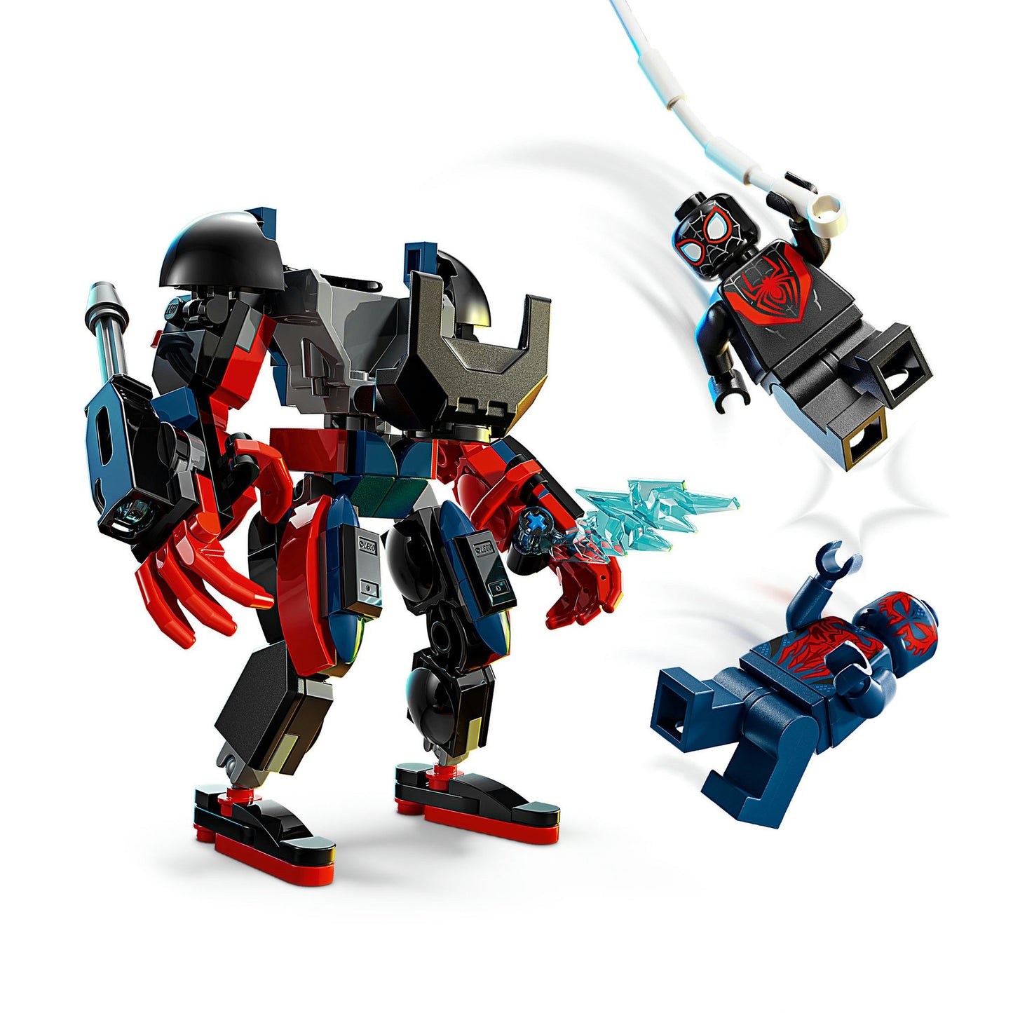 76337 Marvel Super Heroes Miles Morales Mech vs. Spider-Man 2099, Konstruktionsspielzeug
