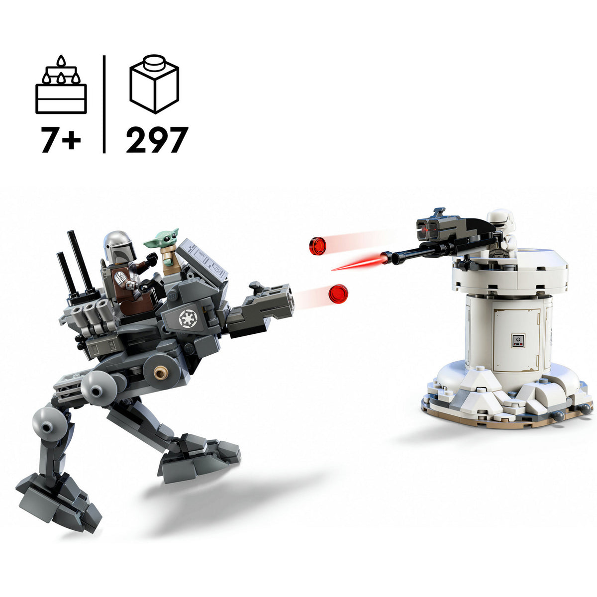75444 Star Wars Angriff des AT-RT, Konstruktionsspielzeug