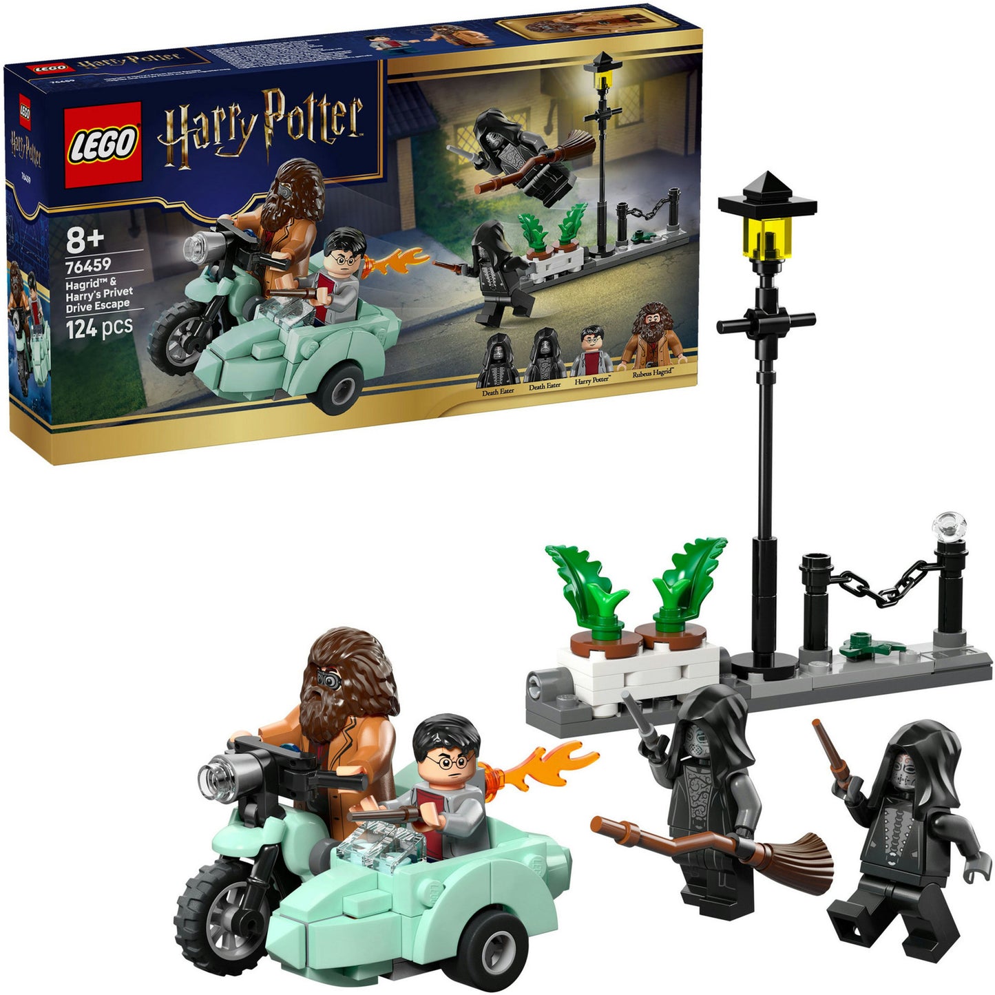 76459 Harry Potter Hagrids und Harrys Flucht, Konstruktionsspielzeug