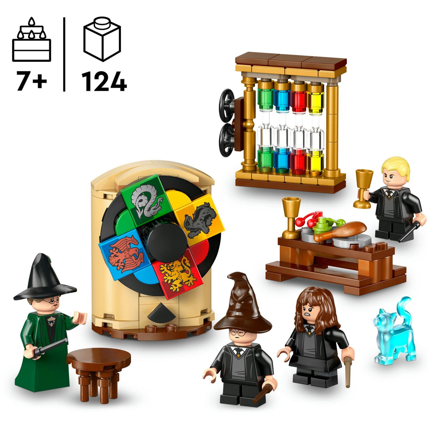 76460 Harry Potter Auswahlzeremonie mit dem Sprechenden Hut, Konstruktionsspielzeug