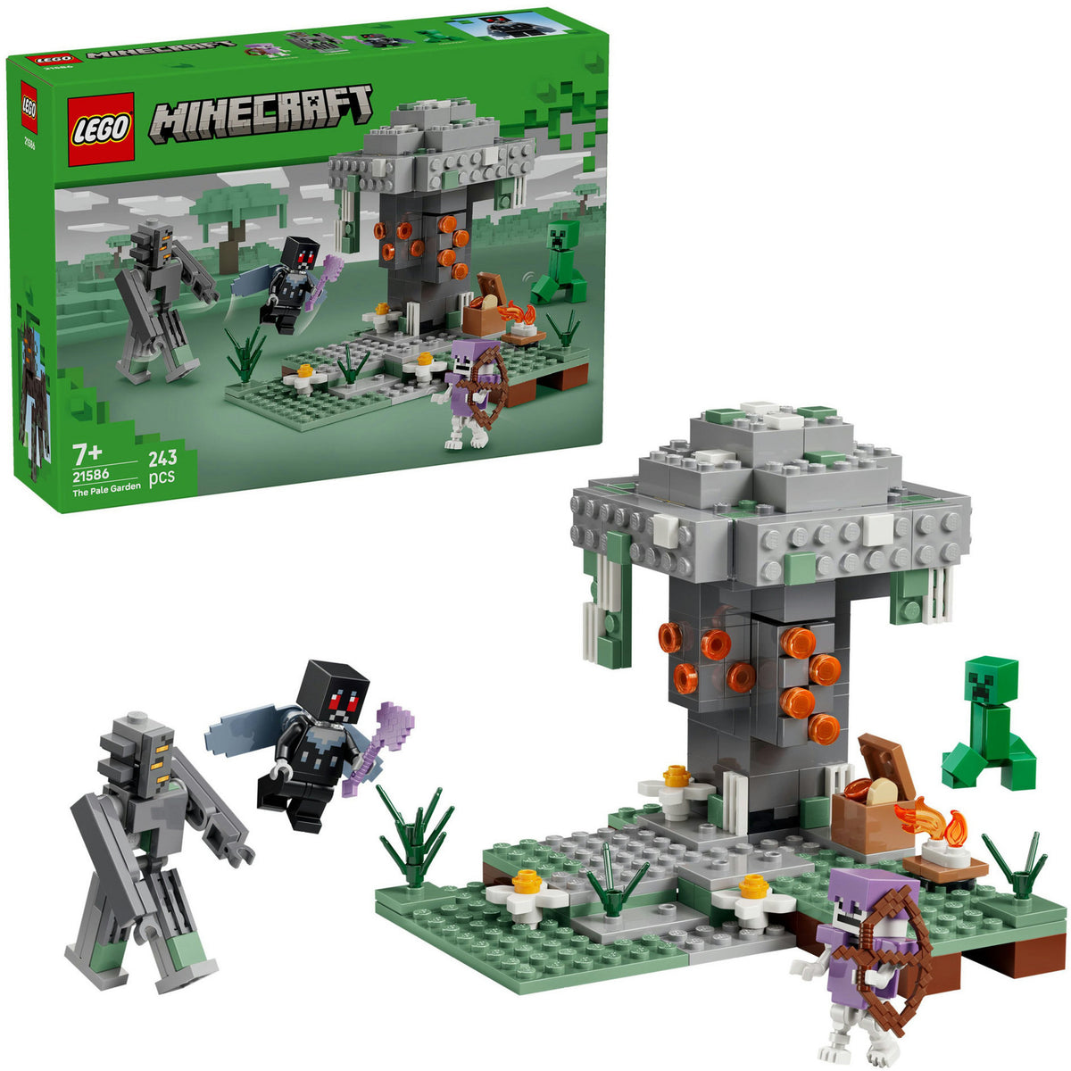 21586 Minecraft Blasser Garten, Konstruktionsspielzeug