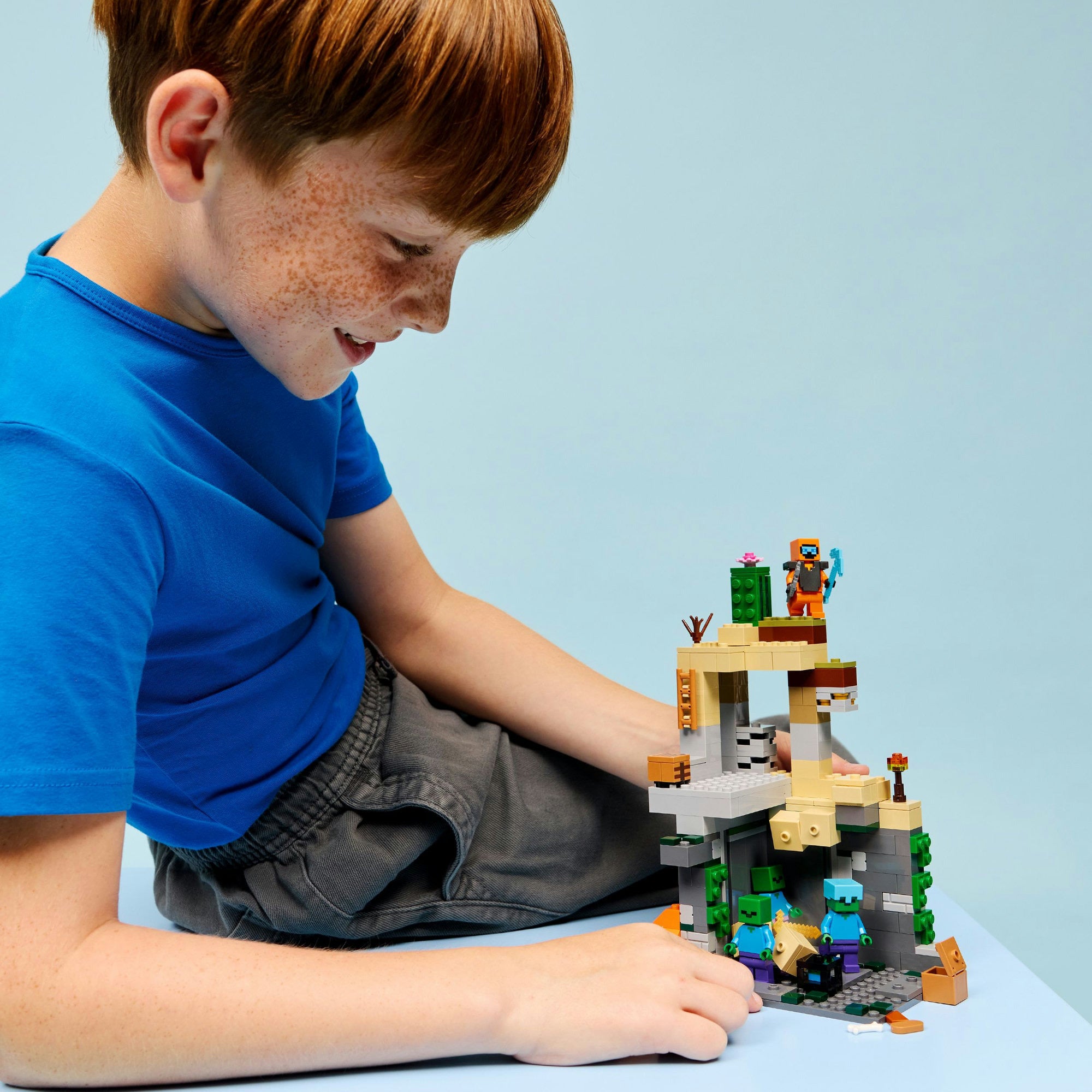 21587 Minecraft Zombieverlies, Konstruktionsspielzeug