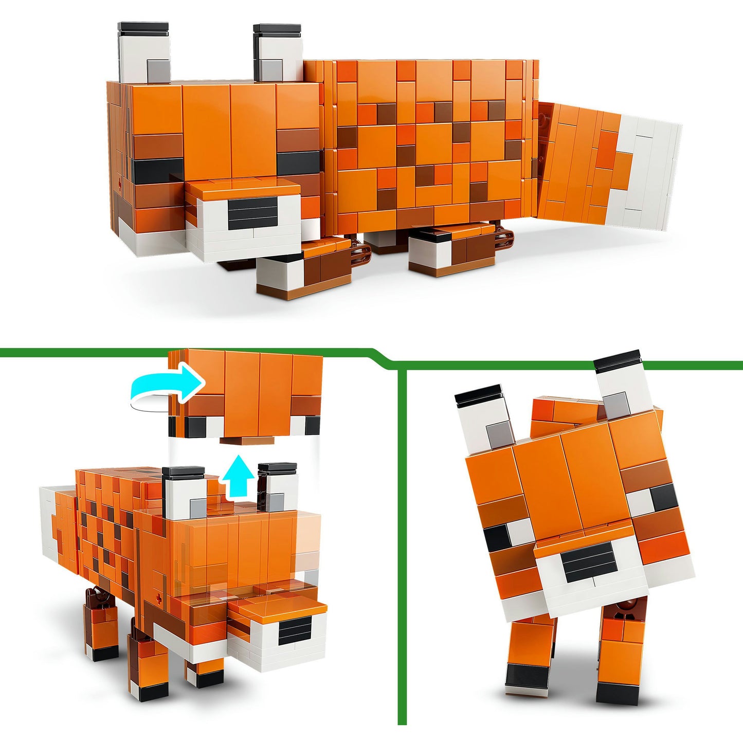 21588 Minecraft Der Fuchs, Konstruktionsspielzeug
