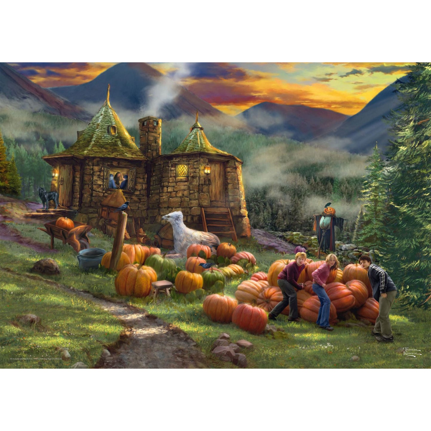 Thomas Kinkade Studios: Harry Potter - Hagrid‘s Hut, Puzzle