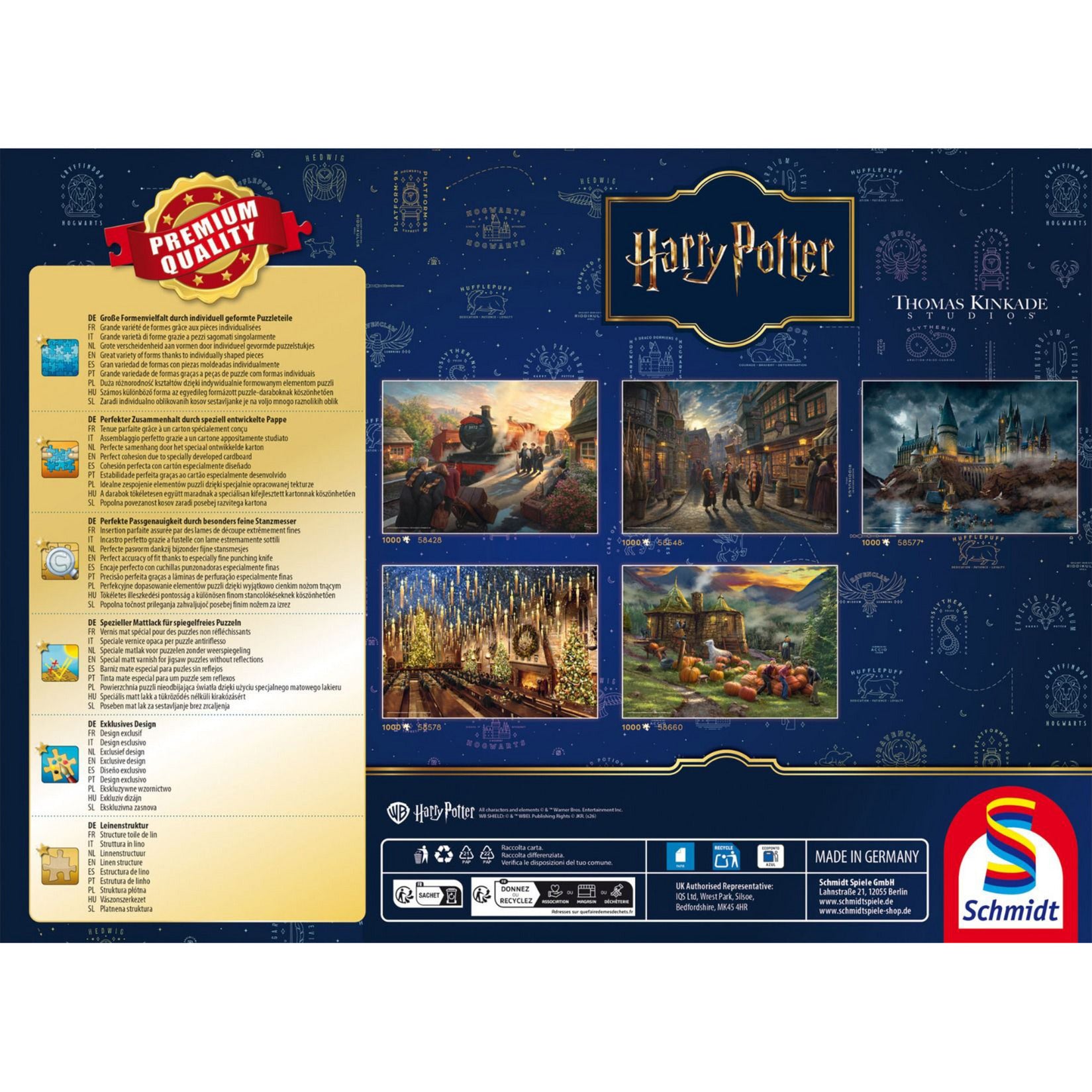 Thomas Kinkade Studios: Harry Potter - Hagrid‘s Hut, Puzzle