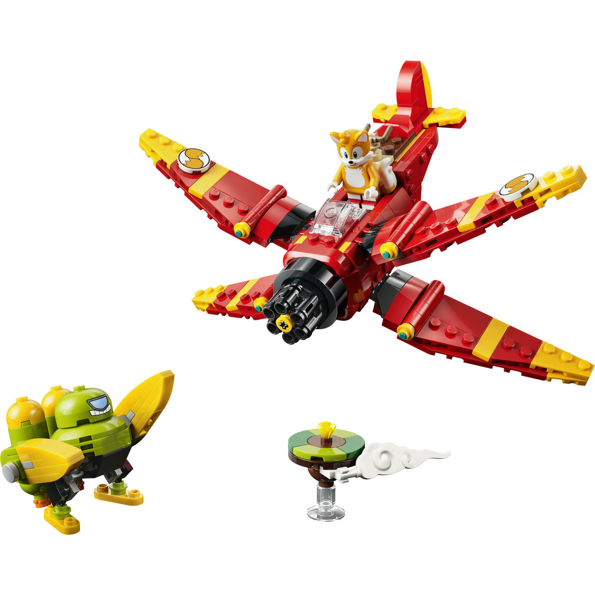 77119 Sonic the Hedgehog Tails'' Tornado-1, Konstruktionsspielzeug