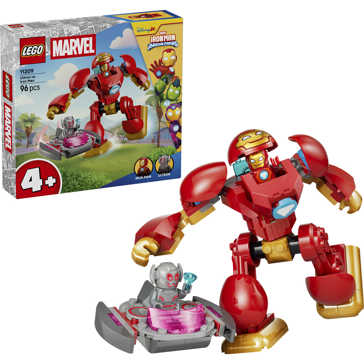 11209 Marvel Super Heroes Ultron vs. Iron Man, Konstruktionsspielzeug