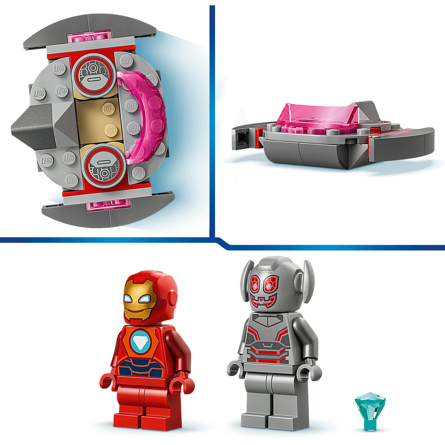 11209 Marvel Super Heroes Ultron vs. Iron Man, Konstruktionsspielzeug