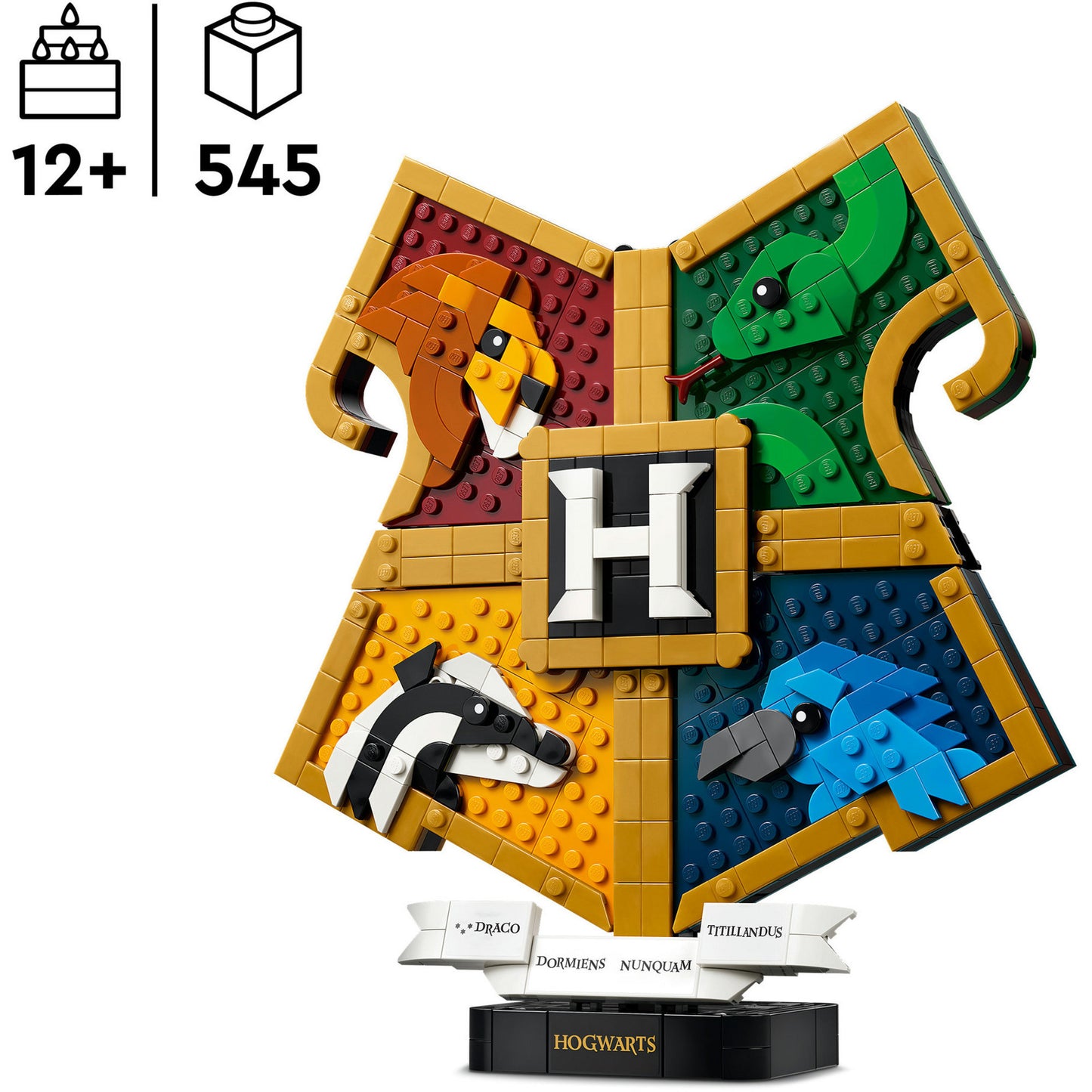 76462 Harry Potter Hogwarts Hauswappen, Konstruktionsspielzeug