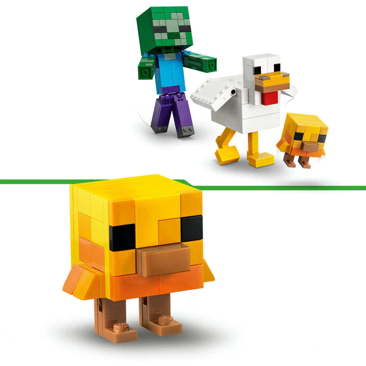21582 Minecraft Hühnerreiter, Konstruktionsspielzeug
