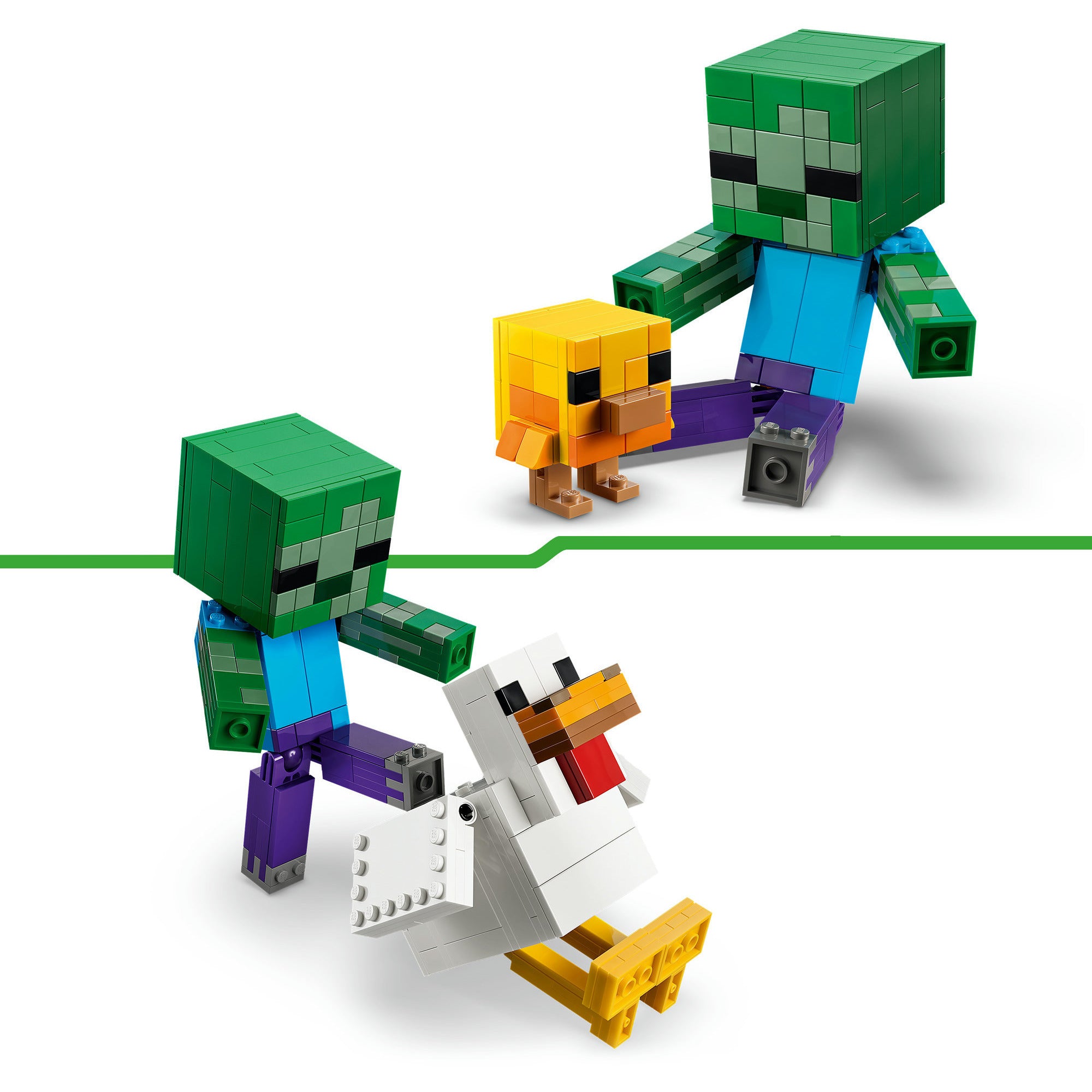 21582 Minecraft Hühnerreiter, Konstruktionsspielzeug