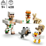 21592 Minecraft Angriff des Hühnerreiters in der Wüste, Konstruktionsspielzeug