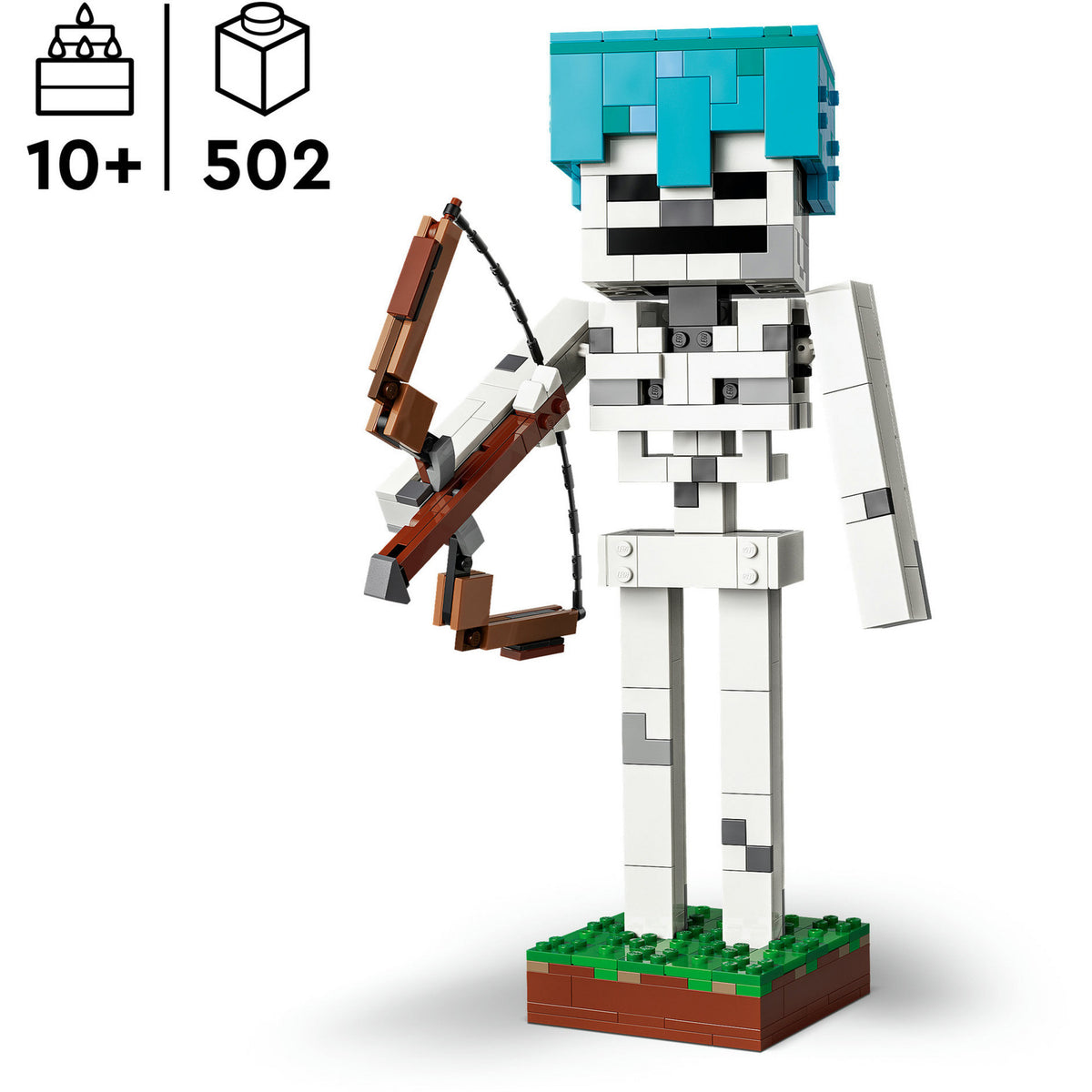 21594 Minecraft Das Skelett, Konstruktionsspielzeug