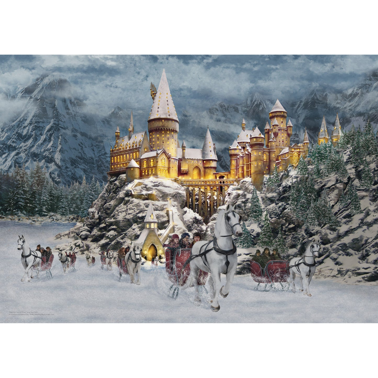 Thomas Kinkade Studios: Harry Potter - Hogwarts Castle, Puzzle