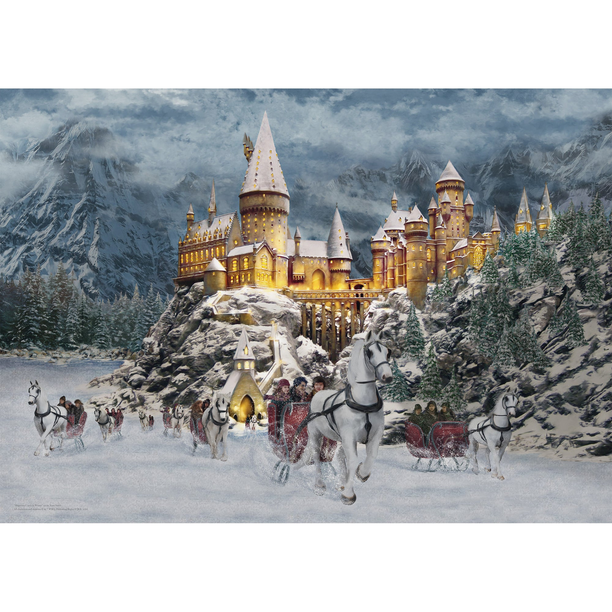 Thomas Kinkade Studios: Harry Potter - Hogwarts Castle, Puzzle