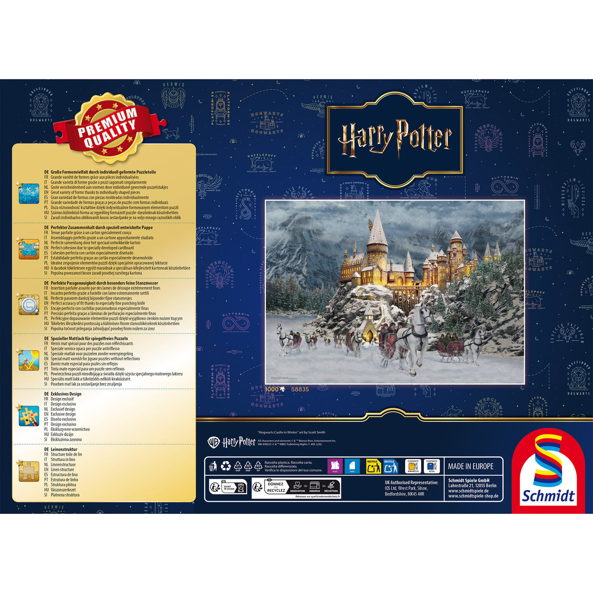 Thomas Kinkade Studios: Harry Potter - Hogwarts Castle, Puzzle
