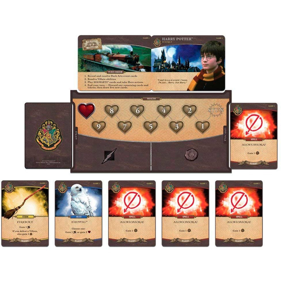 Harry Potter - Kampf um Hogwarts, Brettspiel