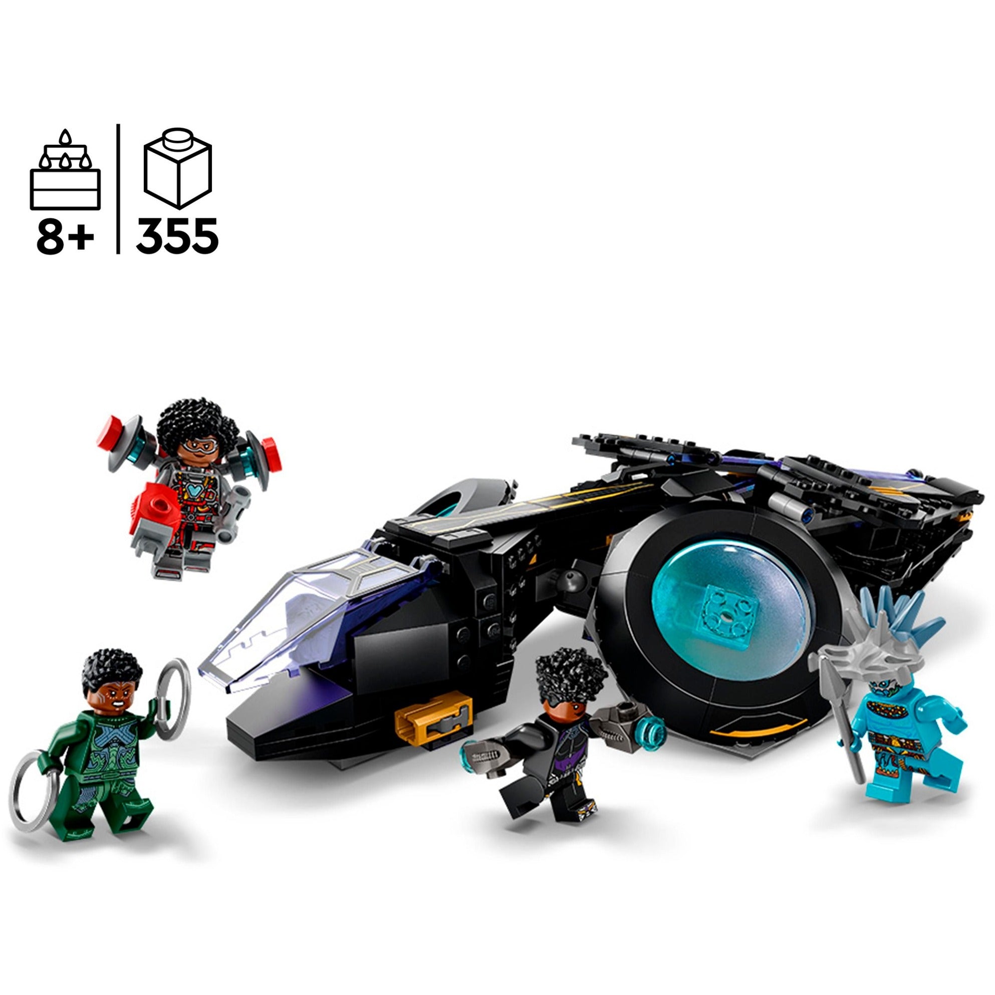 76211 Marvel Super Heroes Shuris Sonnenvogel, Konstruktionsspielzeug