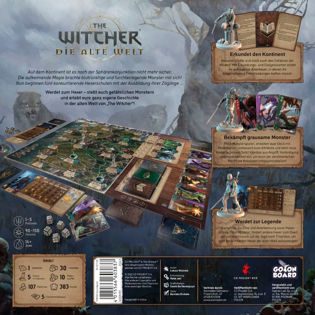 The Witcher: Die alte Welt, Brettspiel