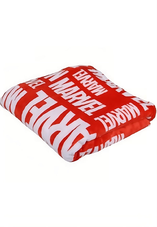 Marvel - Fleecedecke Supersoft  - rot/weiß - 130x150 cm