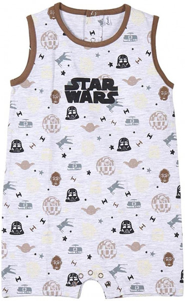 Star Wars - Ärmelloser Baby Strampler