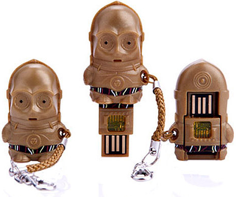 Star Wars - C-3PO USB Card Reader &amp; Drive