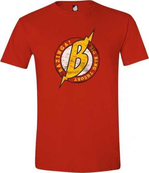 The Big Bang Theory - T-Shirt - Big B (rot)