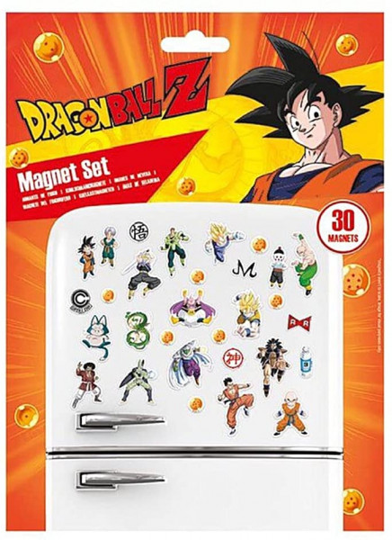 Dragon Ball Z - Magnet Set mit 30 Magneten