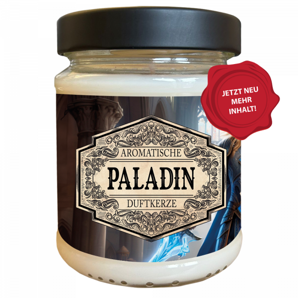 Duftkerze Paladin mit Überraschungswürfel