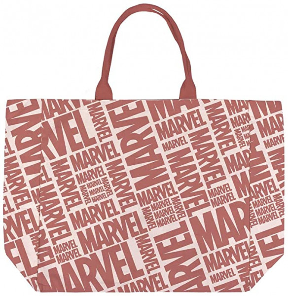 Marvel - Stofftasche mit Logo Muster