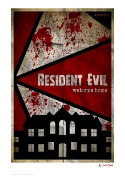 Resident Evil - Limited Edition Art Print - Welcome Home