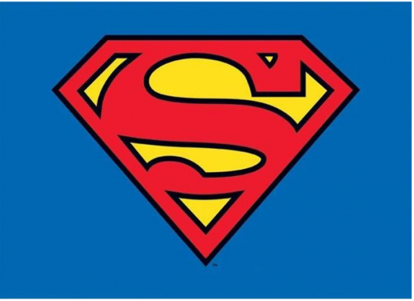 DC Universe - Superman Logo - Postkarte