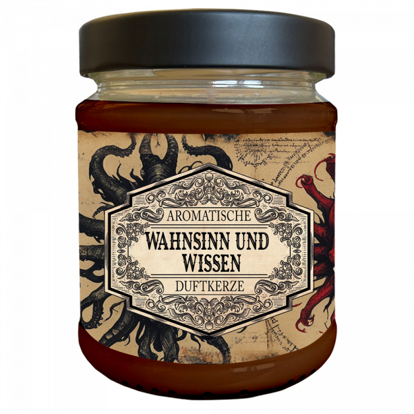 Duftkerze Horror Collection: Wahnsinn und Wissen