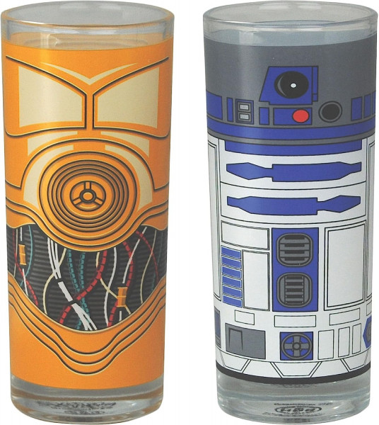 Star Wars - R2-D2 &amp; C-3PO Trinkgläser Set