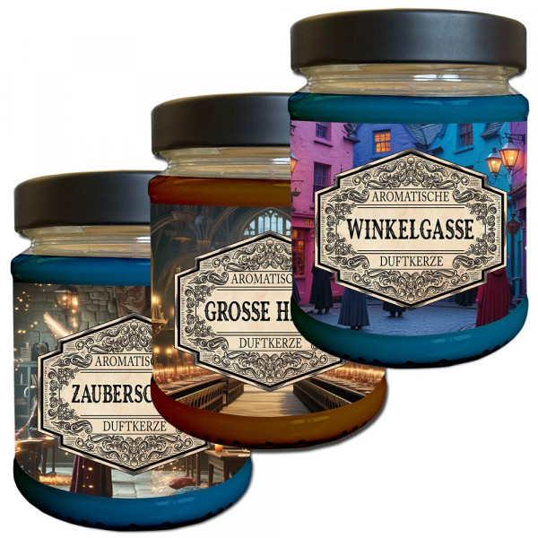 Magisches 3er Duftkerzen Bundle - Fantasy Scents