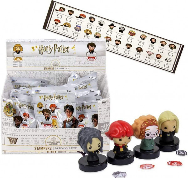 Harry Potter - Stempel mit 3D Figur (Blindbag)