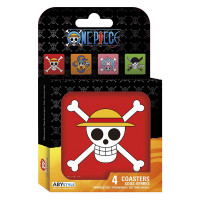 One Piece - "Skulls" Untersetzer