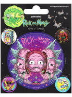 Rick and Morty - 5er Set Sticker