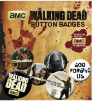 The Walking Dead - Badges Button Set